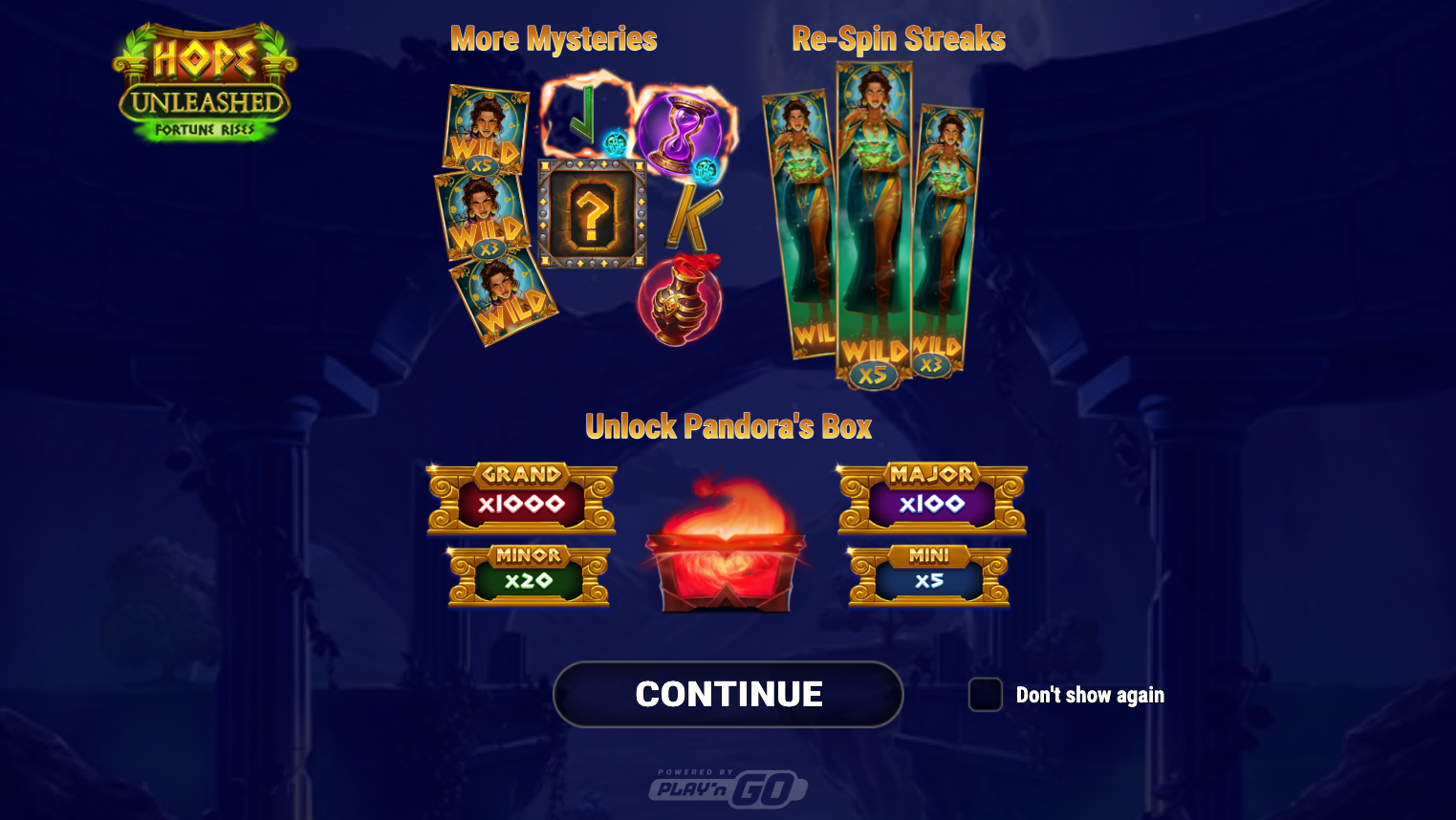 Hope Unleashed Fortune Rises (Play’n GO) Image 2